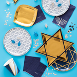 Happy Challah Days Star of David  Dinner Plates from Jollity & Co