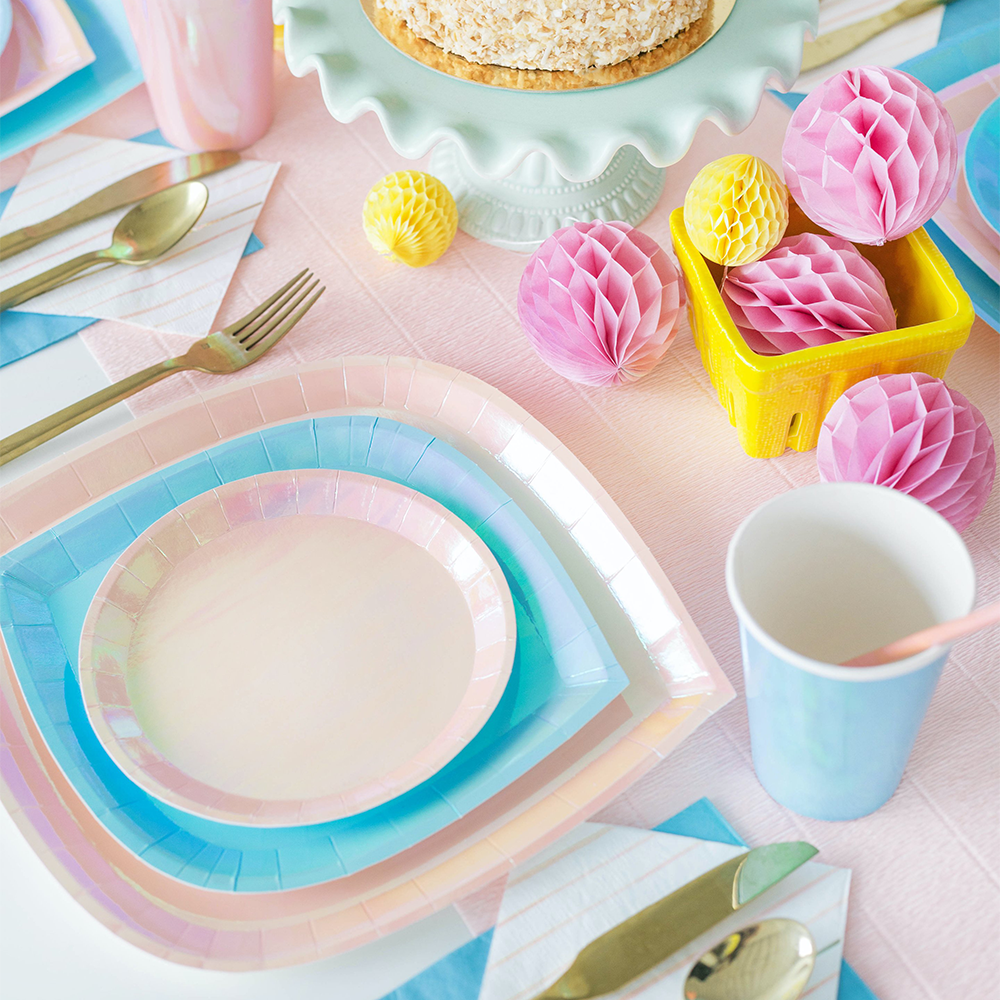 Posh Just Peachy Charger Plates – Jollity & Co
