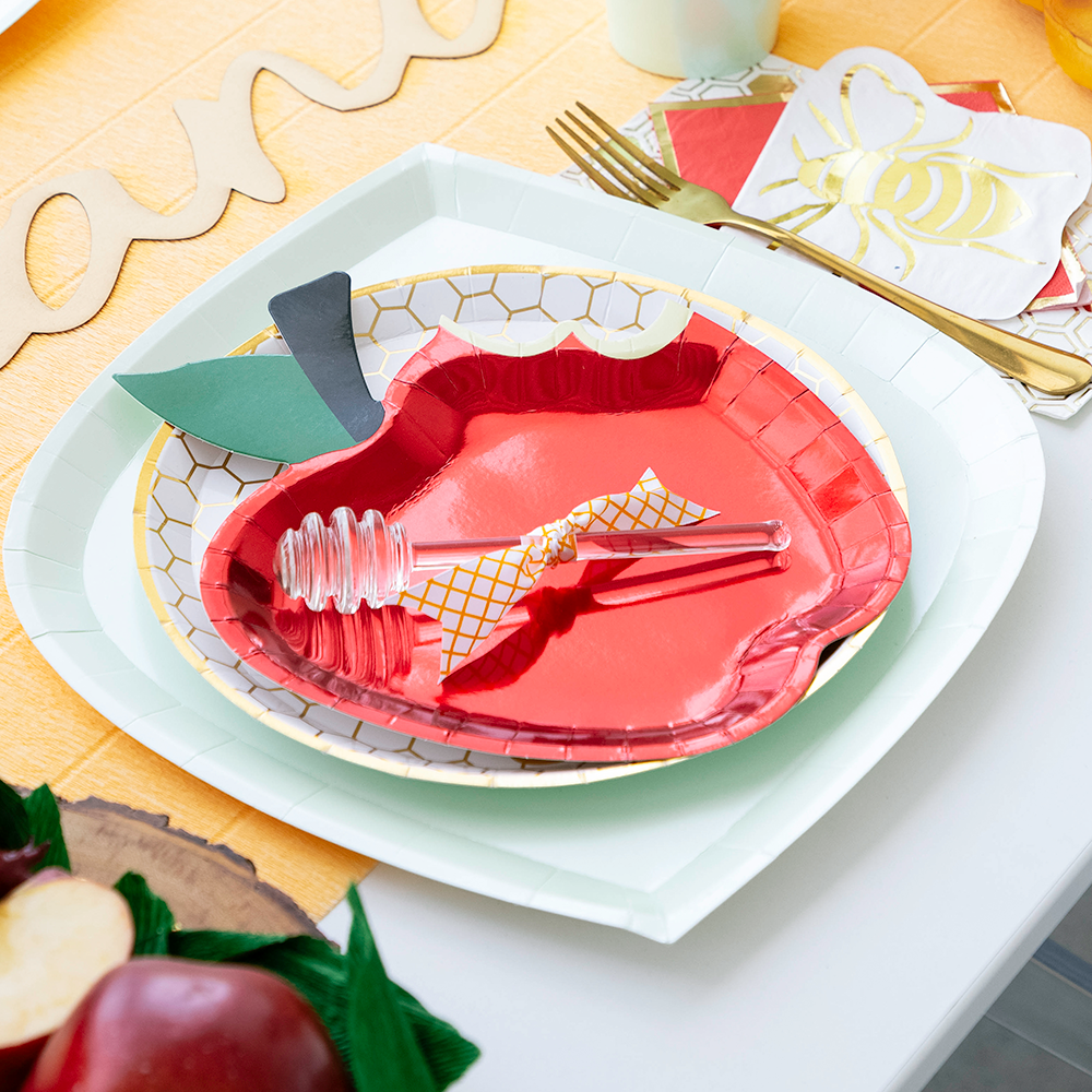 More Party Faves Apple Dessert Plates from Jollity & Co