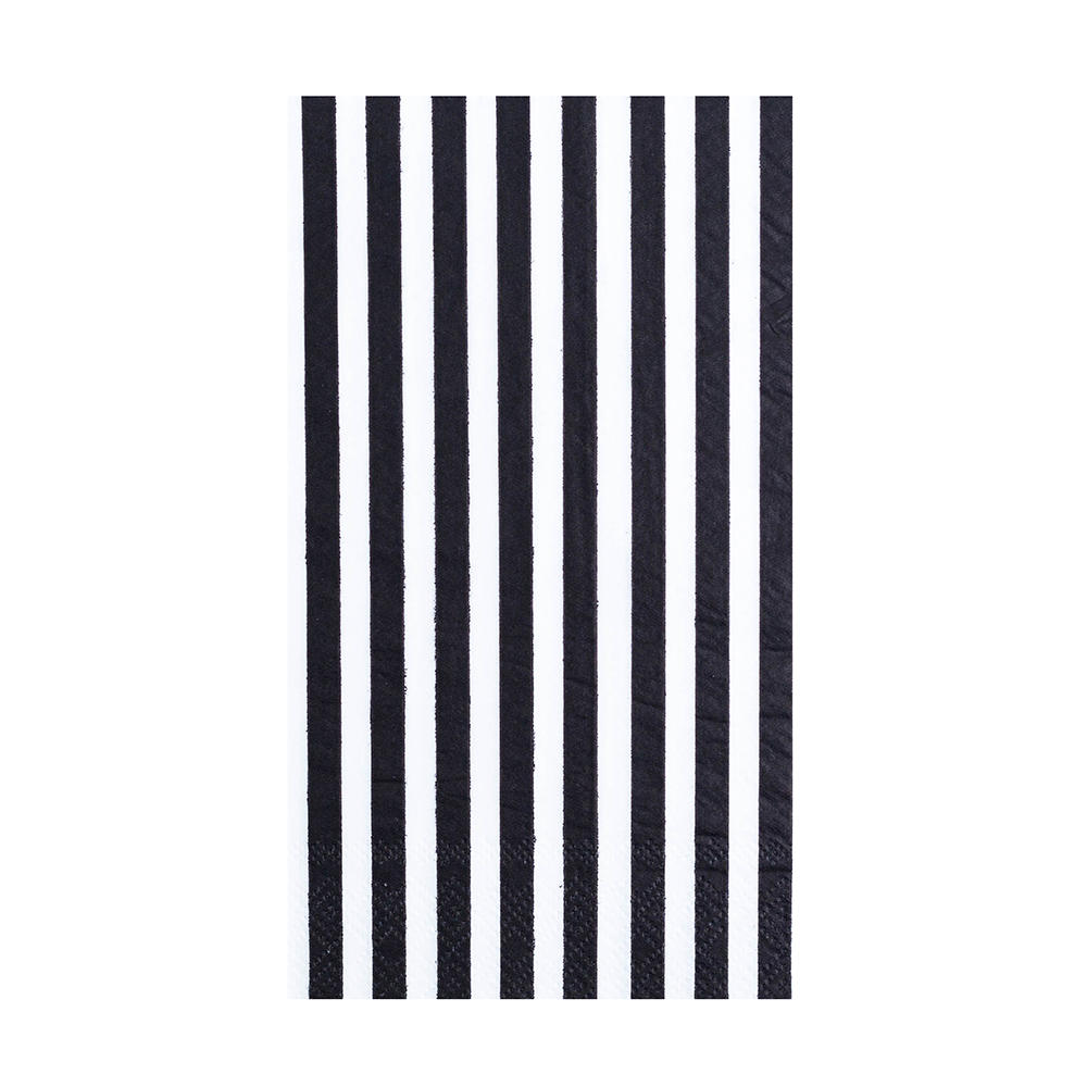 Black & White Striped More Party Faves Guest Napkins from Jollity & Co 