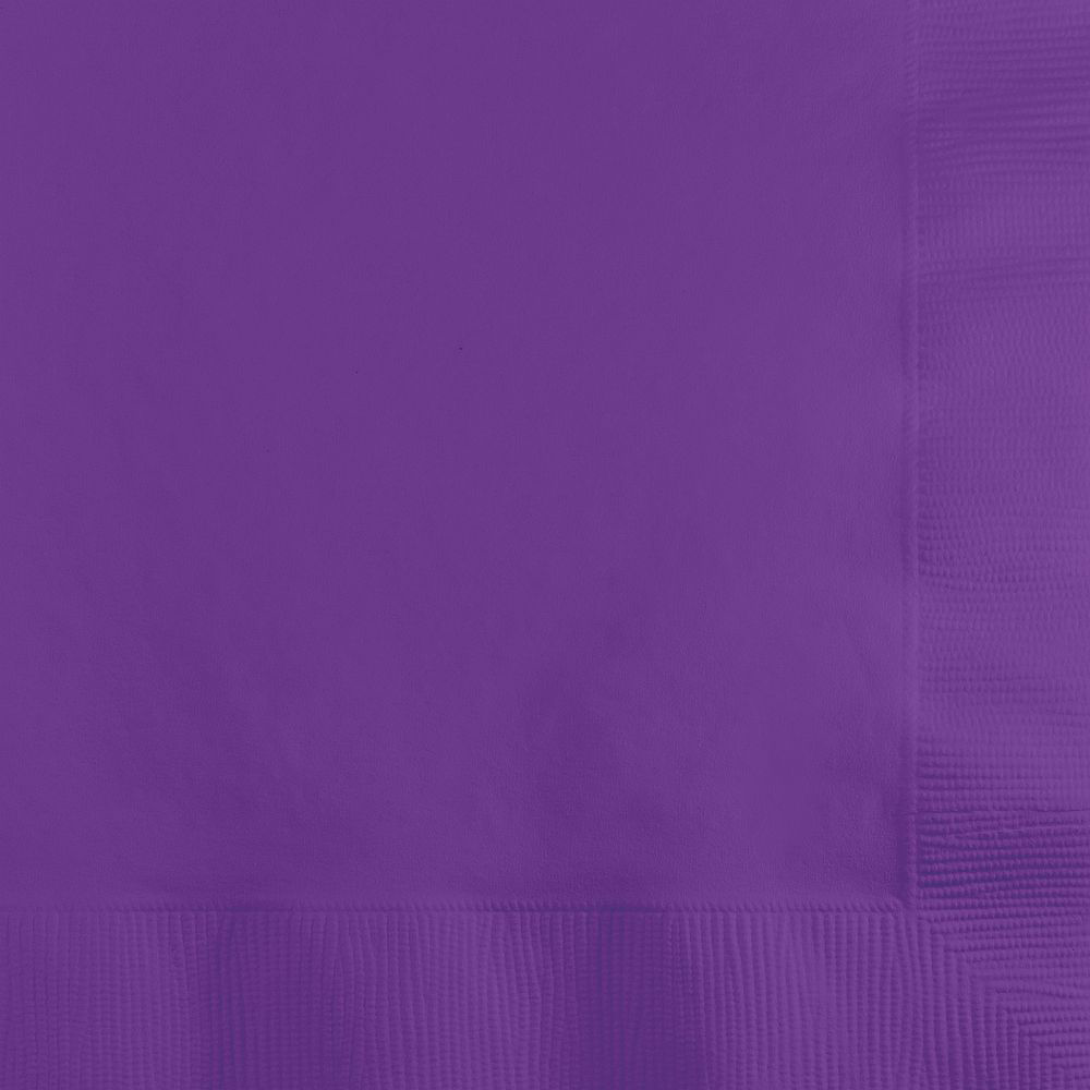 Bright Purple Napkins - 2 Size Options, Jollity Co.