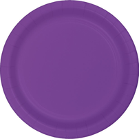 Bright Purple Plates - 3 Size Options, Jollity Co.