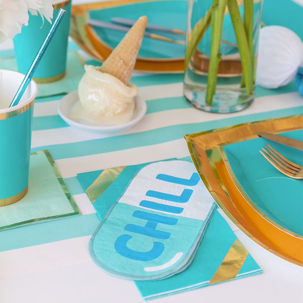 "Chill" Pill Guest Napkins from Jollity & Co