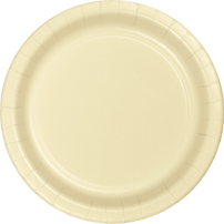 Cream Plates - 2 Size Options, Jollity Co.