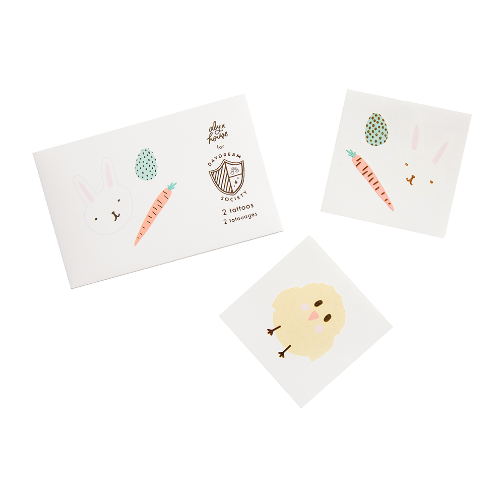 Easter Fun Temporary Tattoos by Daydream Society