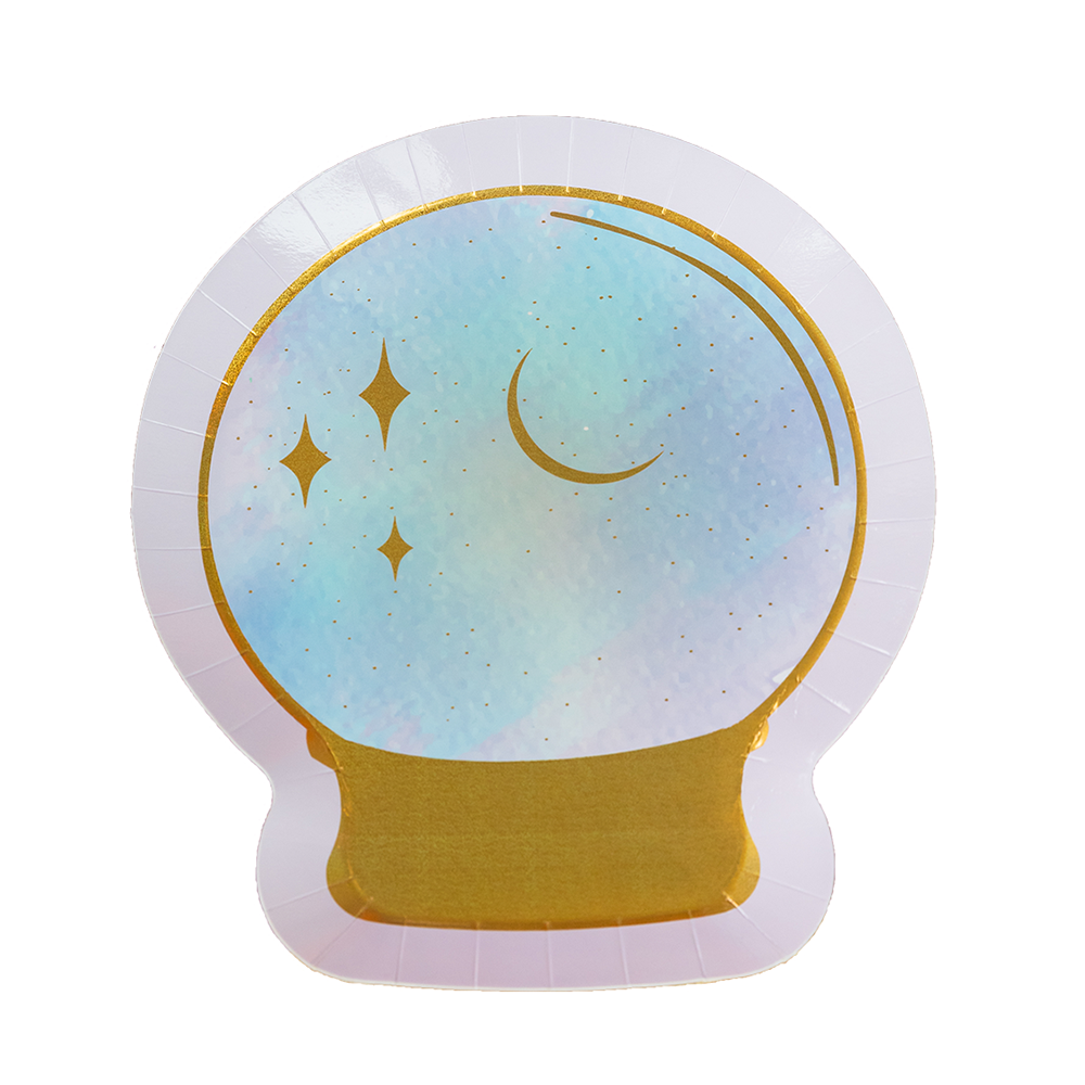 Spooktacular Fortune Teller Ball Dinner Plates from Jollity & Co