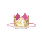 Birthday Number Glitter Crowns