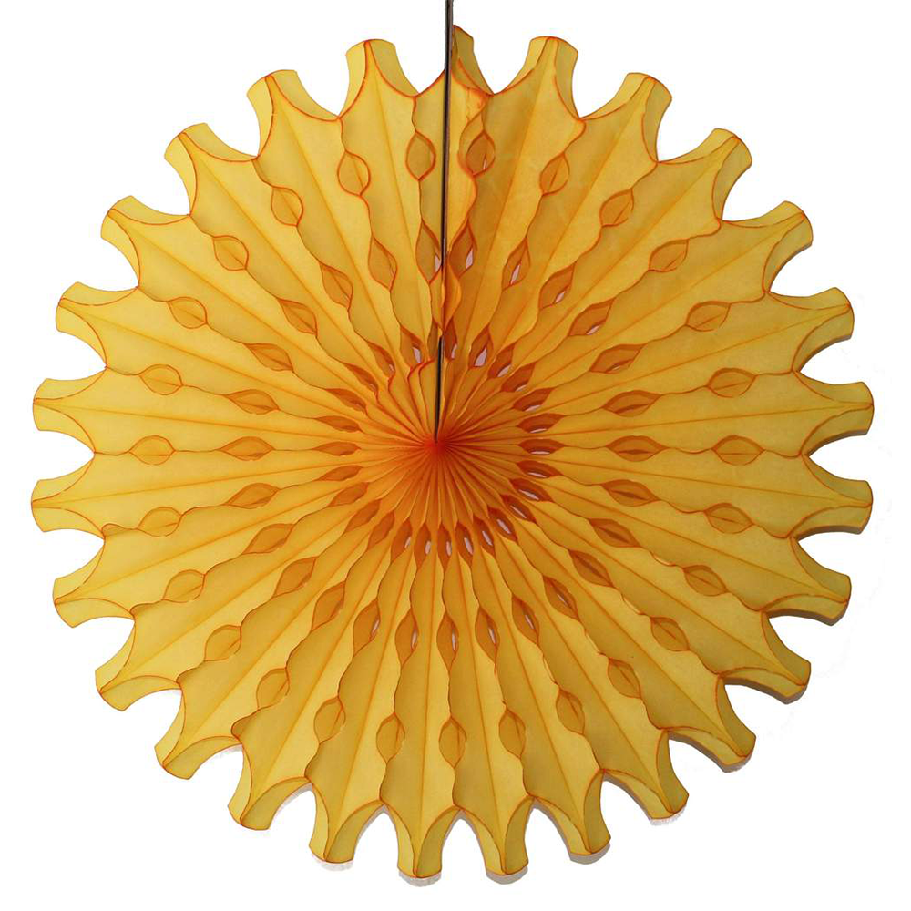 Gold Fans, 5 Sizes
