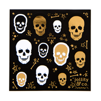 Gold Skeleton Sticker Sets, Jollity & Co