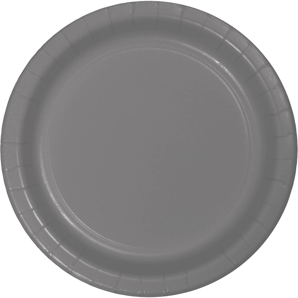 Gray Plates - 2 Size Options, Jollity Co.