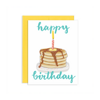 "Happy Birthday" Pancake Card, Jollity & Co