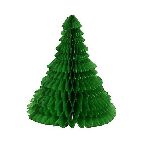 Honeycomb Christmas Tree Centerpiece