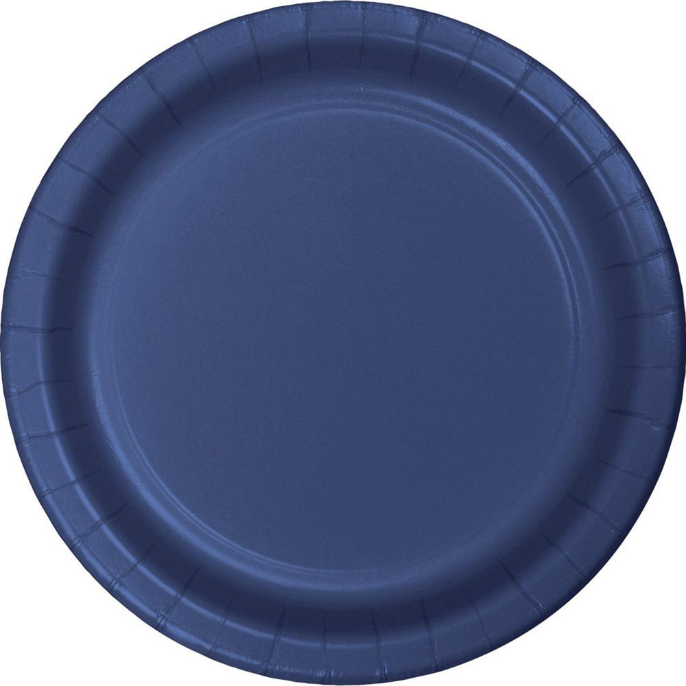 Navy Blue Plates - 2 Size Options, Jollity Co.