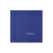 Happy Challah Days Navy "Mazel" Cocktail Napkins from Jollity & Co