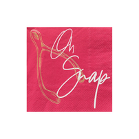 Gather "Oh Snap" Cocktail Napkins from Jollity & Co