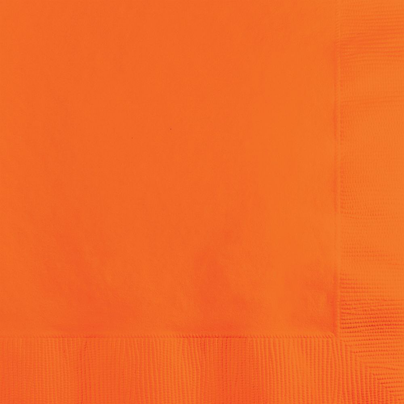 Orange Napkins - 2 Size Options