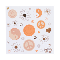 Peace & Love Sticker Set