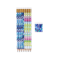 Pink & Blue Floral Pencil Set, Jollity & Co