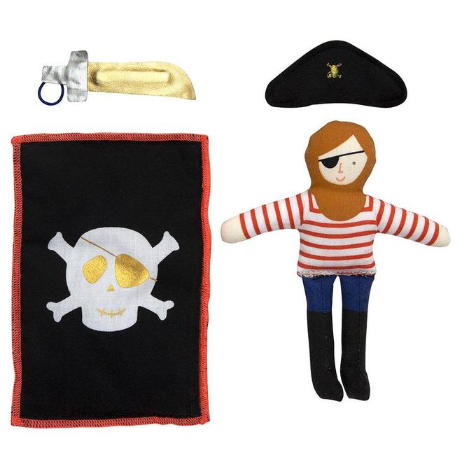 Pirate Doll & Suitcase Set