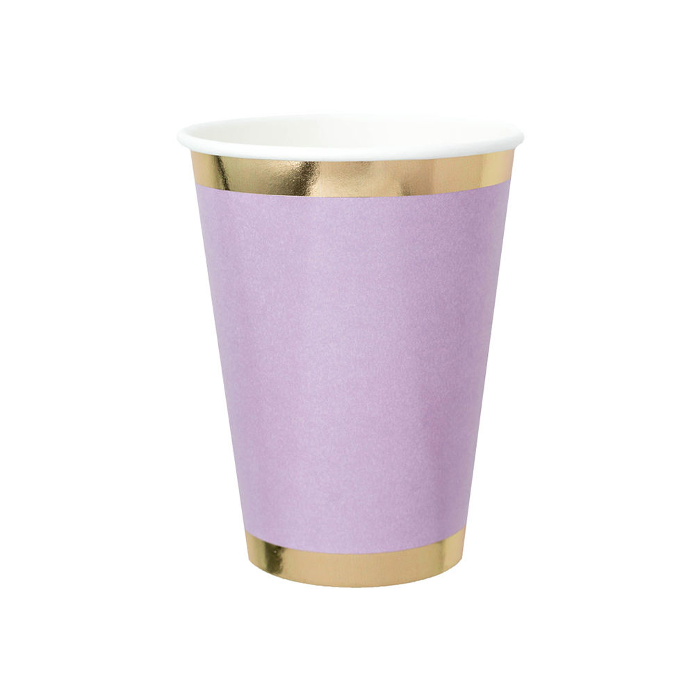 Posh Lilac You Lots 12 oz Cups from Jollity & Co
