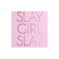 "Slay Girl Slay" cocktail napkins from Jollity & Co