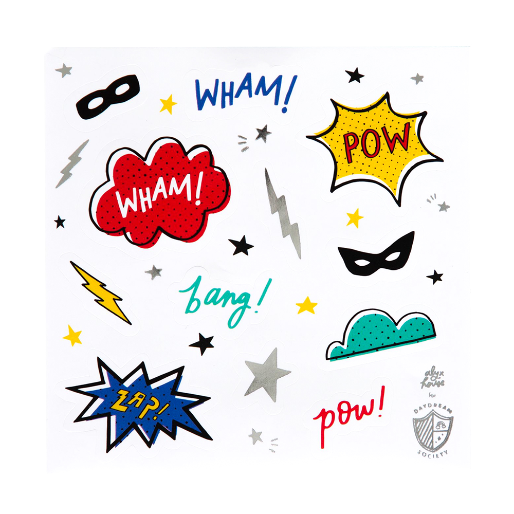 Superhero Sticker Set from Daydream Society