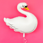 Swan Mylar Balloons, Packaged from Jollity & Co