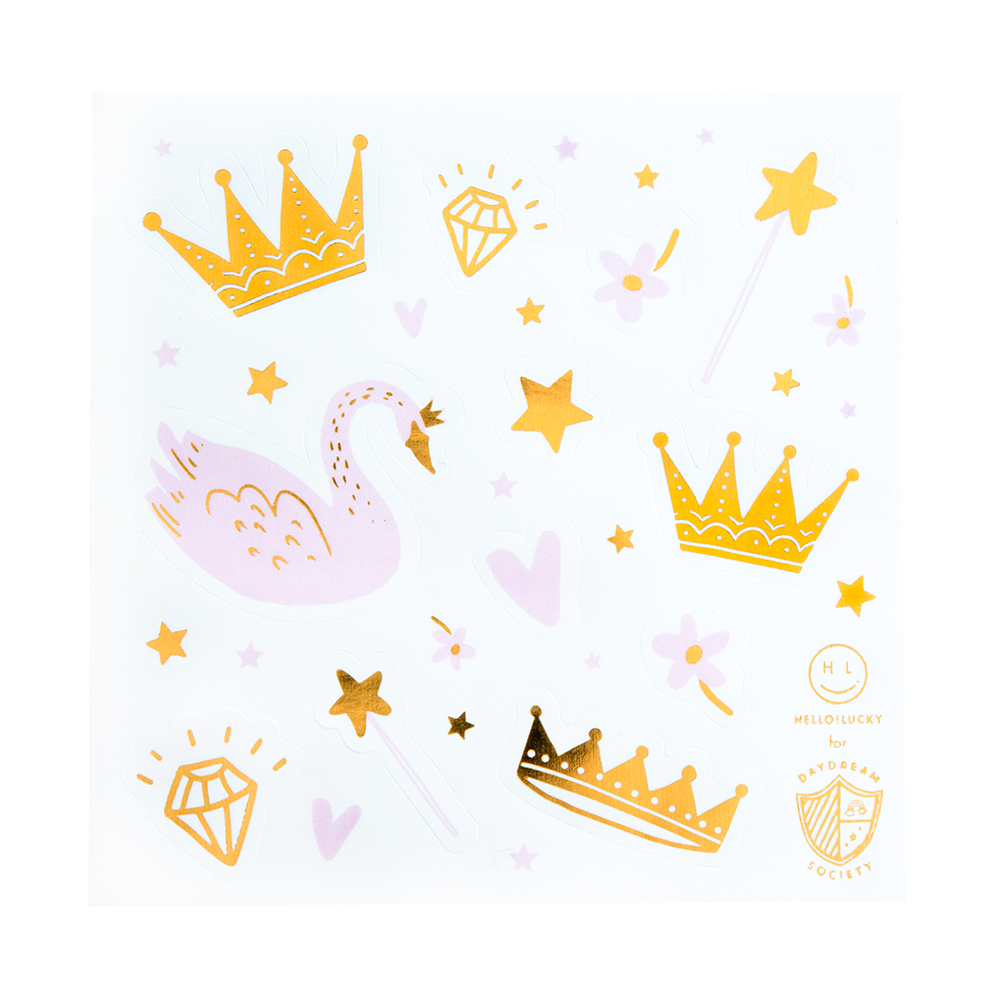 sweet princess sticker set by daydream society