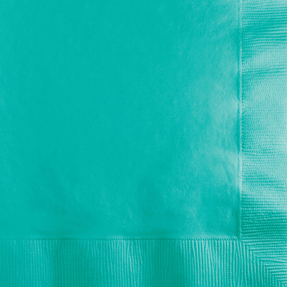Teal Napkins - 2 Size Options