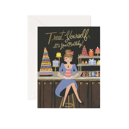 "Treat Yourself, it's Your Birthday" Card, Jollity & Co