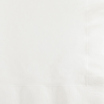 White Napkins - 2 Size Options