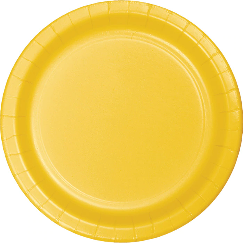 Yellow Plates - 3 Size Options, Jollity Co.