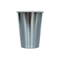 Shades Collection Silver 12 oz. Cups, Jollity Co.