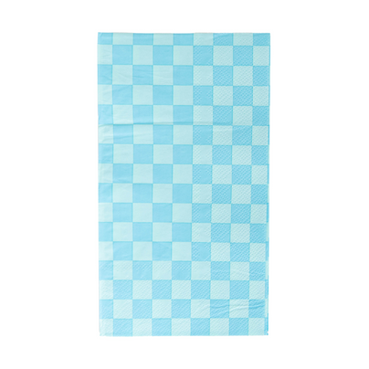 Check It! Out of the Blue Check Guest Napkins