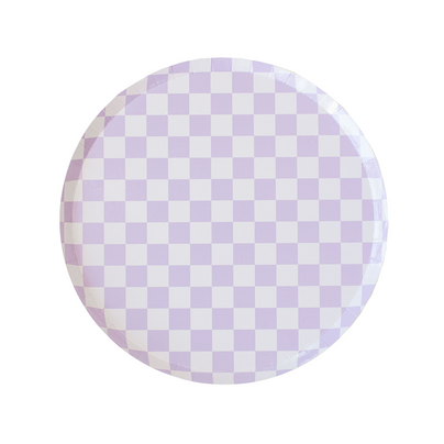 Check It! Purple Posse Dessert Plates