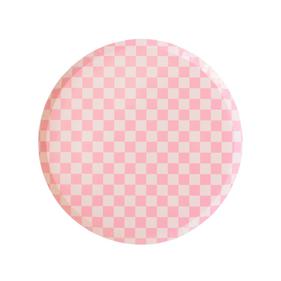 Check It! Tickle Me Pink Dessert Plates