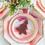 Posh Just Peachy Round Dinner Plates from Jollity & Co