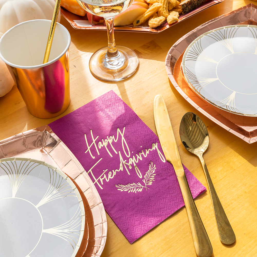 Gather "Happy Friendsgiving" Guest Napkins from Jollity & Co