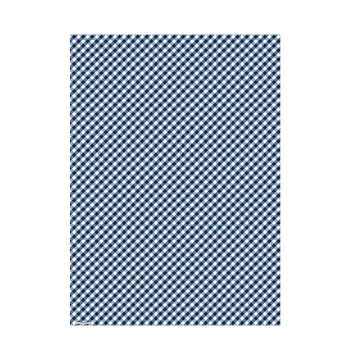 Navy Gingham Wrapping Sheet, Jollity & Co 