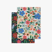 Wild Rose Patterned Notebook Set