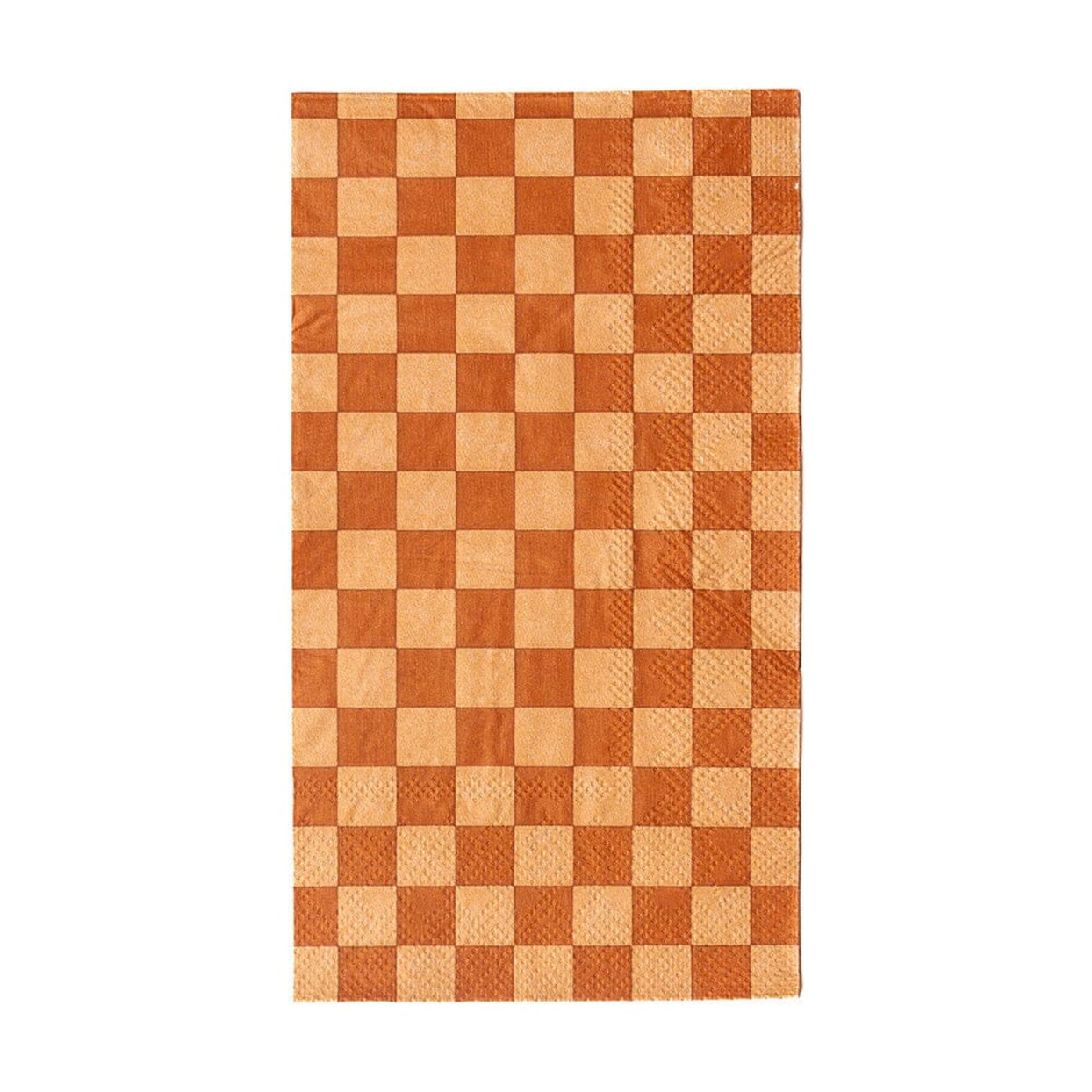 Check It! Café Con Leche Check Guest Napkins