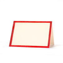 Red Frame Place Cards