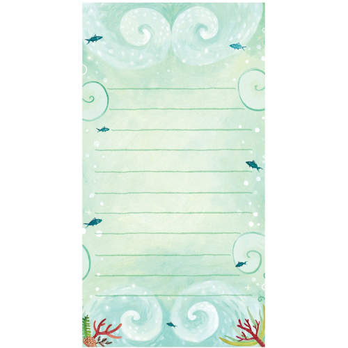 Mermaid Fold Note