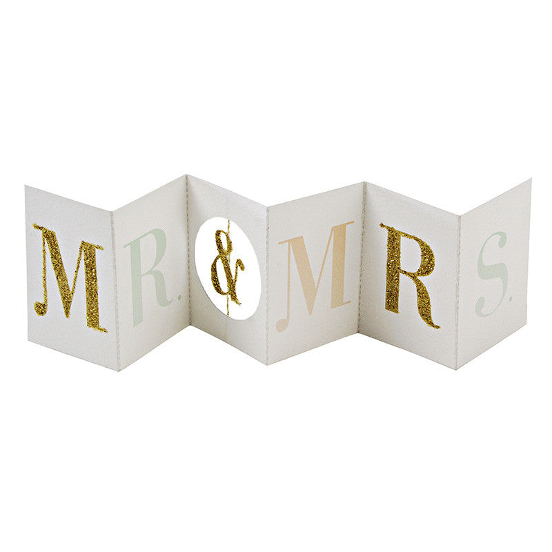 Mr. & Mrs. Gift Enclosure Card