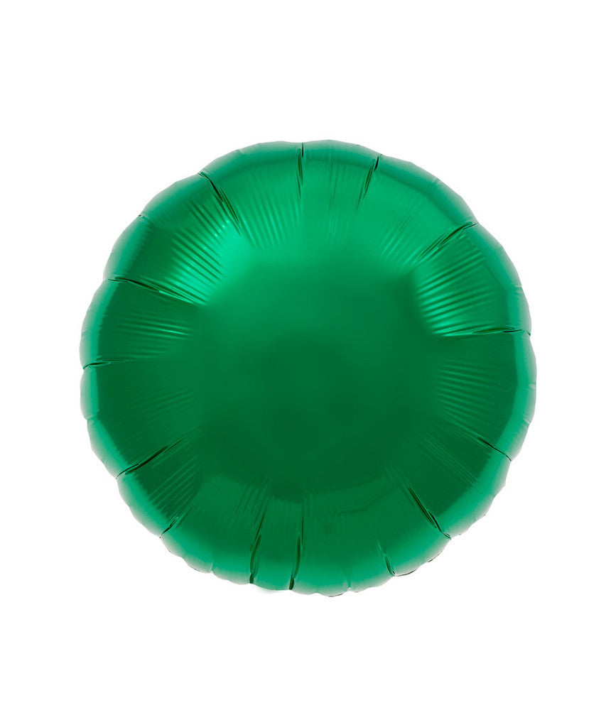 Green Round Balloons