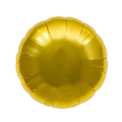 Gold Round Balloons