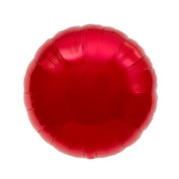 Red Round Balloons