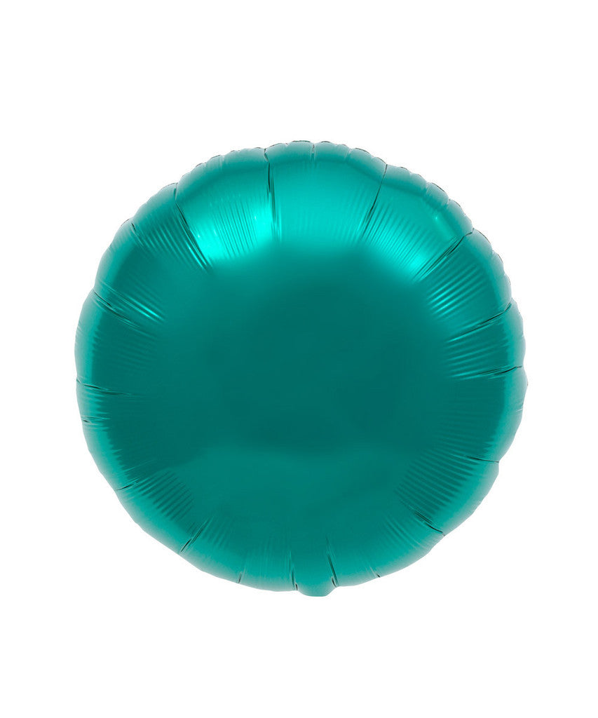 Teal Round Balloons