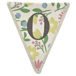 Fabric Bunting Letter O
