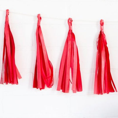 Red Tassel Garland